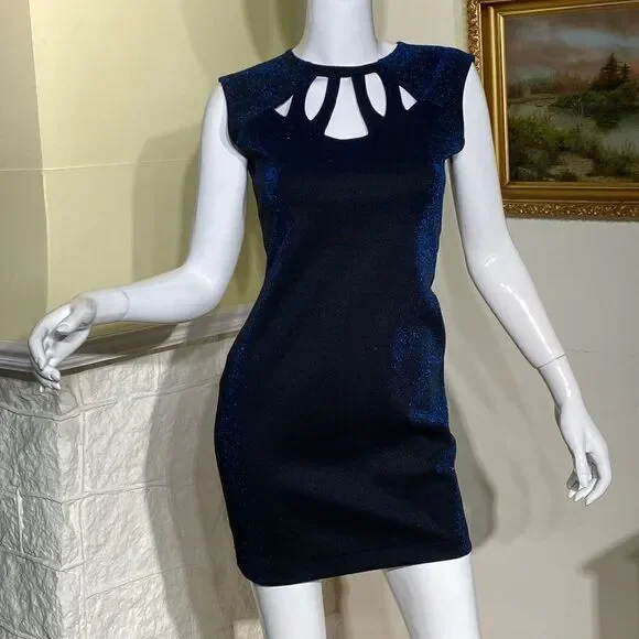 F&F Bodycon Sparkle Ultra Mini Party Dress - Picture 3 of 14